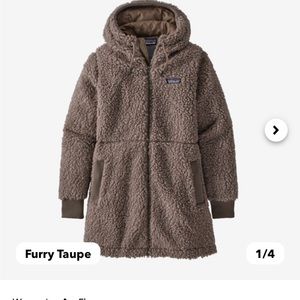 Womens Patagonia Dusty Mesa Fleece Parka size Small